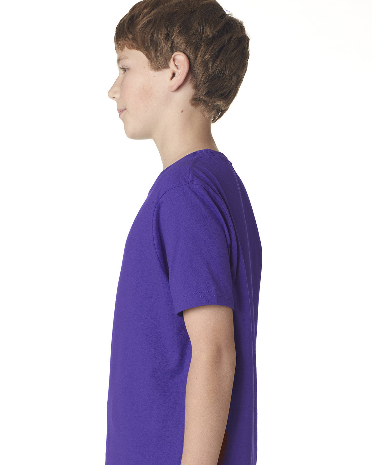 Youth Cotton Crew - Purple Rush