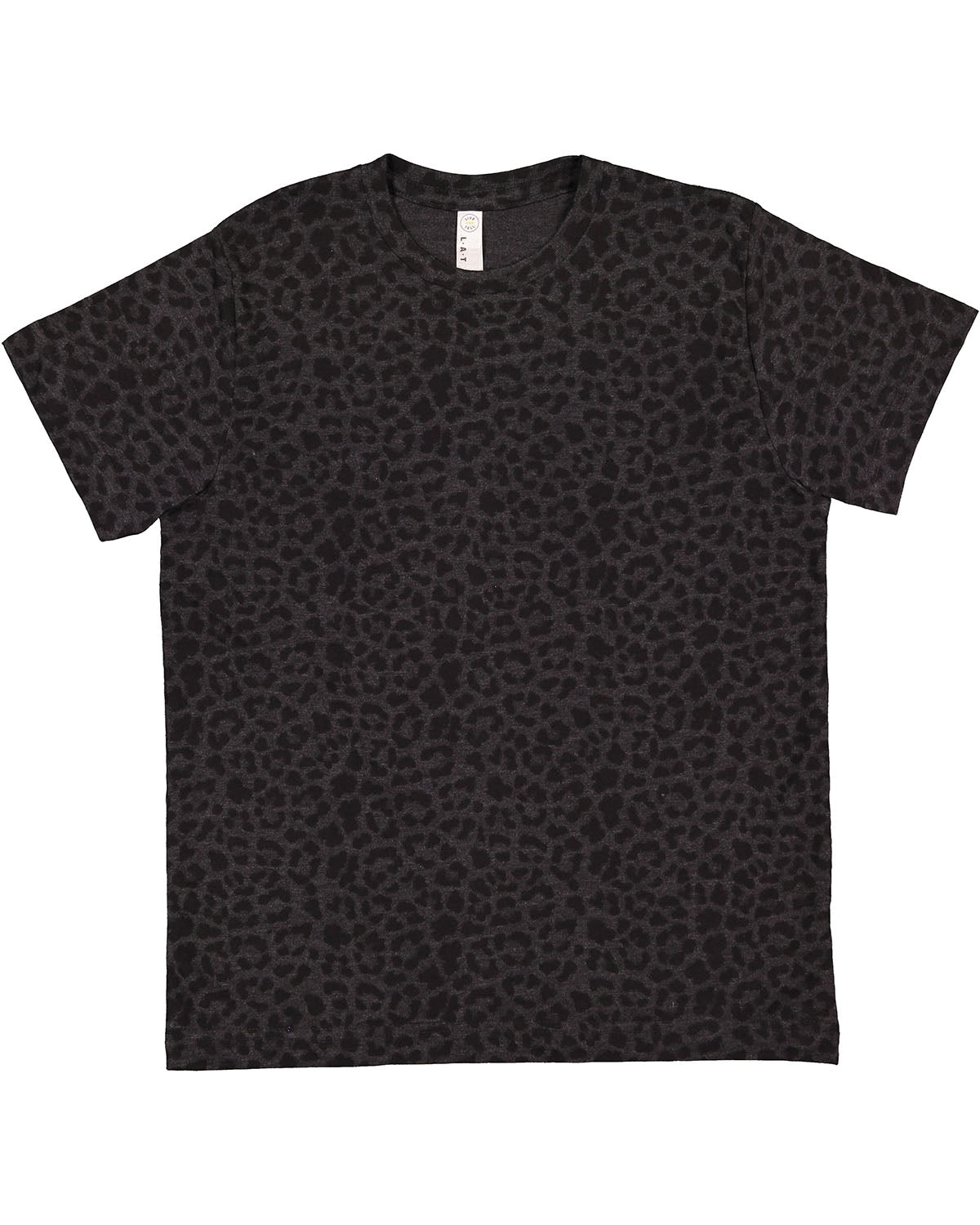 Youth Fine Jersey T-Shirt - Black Leopard