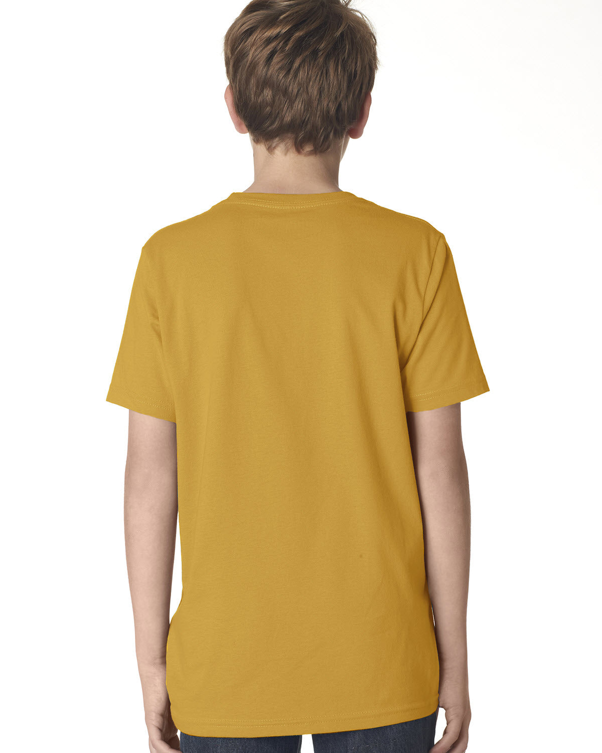 Youth Cotton Crew - Antique Gold