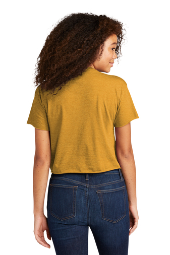 Women's Festival Cali Crop T-Shirt - Antique Gold