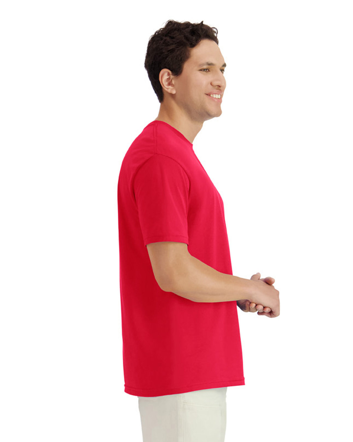 Light Cotton T-Shirt - Red