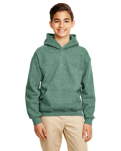 Youth Heavy Blend™ 50/50 Hoodie - Heather Sport Dark Green