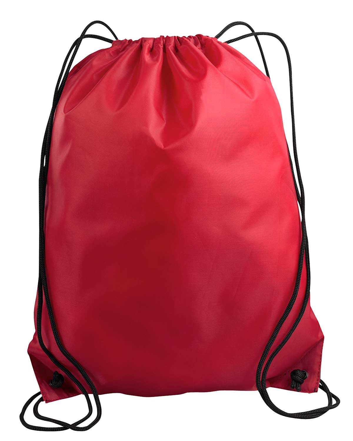 Value Drawstring Backpack - Red