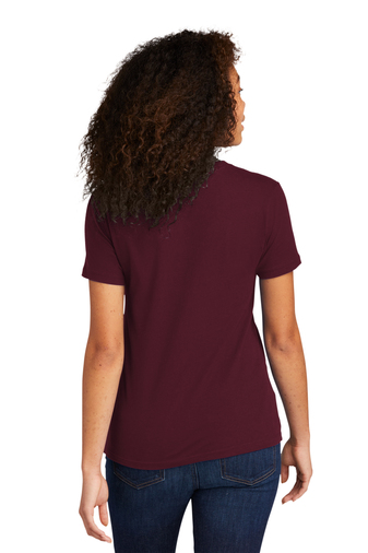 Women's Boyfriend T-Shirt - Maroon