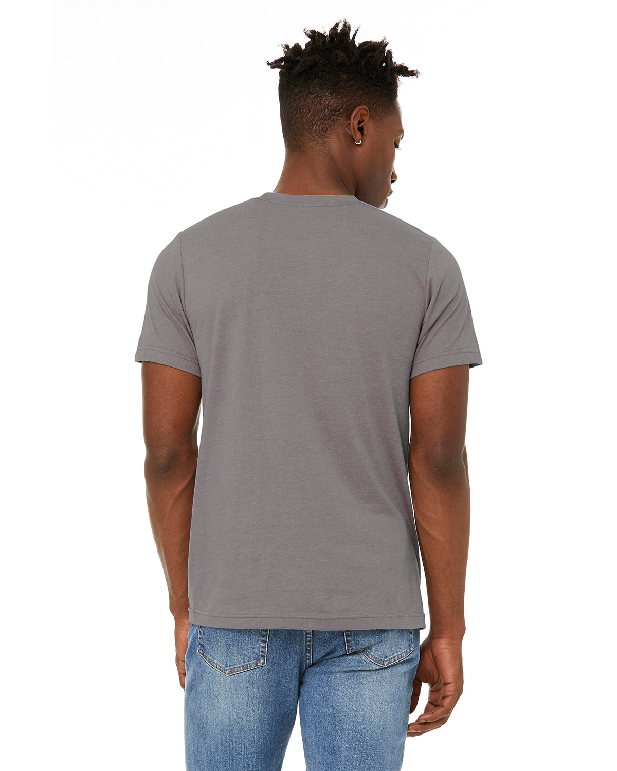 Unisex Sueded T-Shirt - Heather Storm