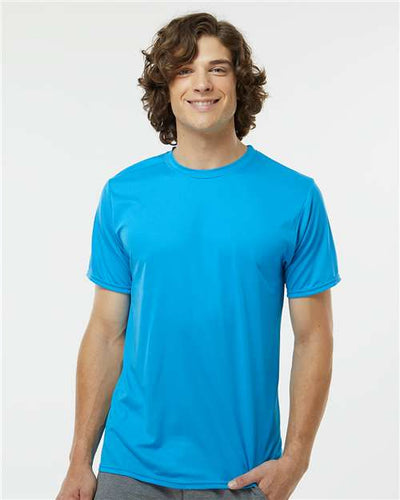 Augusta Sportswear 790 Power Blue — on model front