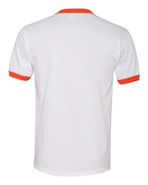 Augusta Sportswear 710 White/ Orange — back