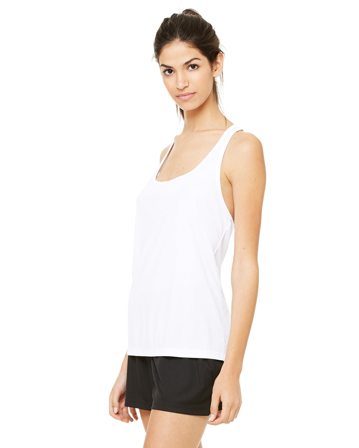 Women's Performance Racerback Tank - White