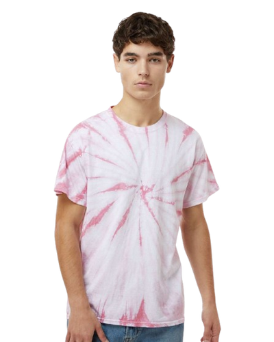 Cyclone Pinwheel Short Sleeve T-Shirt - Rose