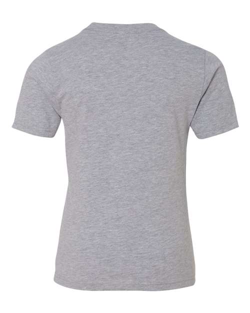 Next Level 3310 Heather Grey — back