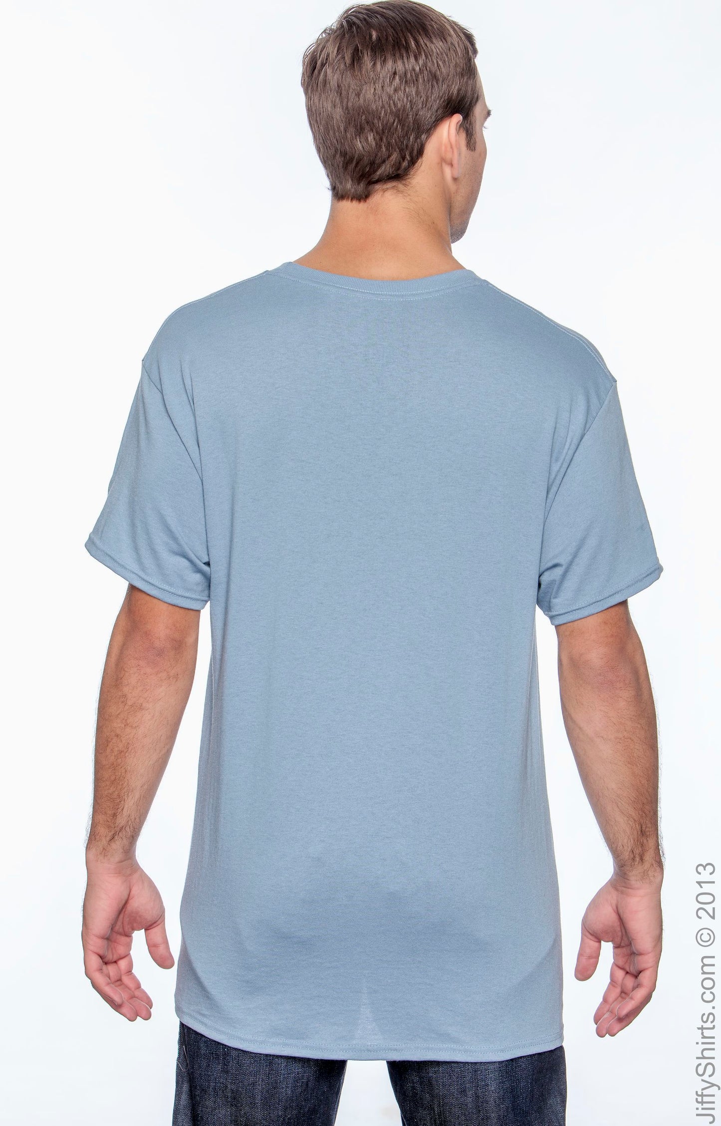 50/50 Ecosmart® Short Sleeve Tee - Stonewashed Blue