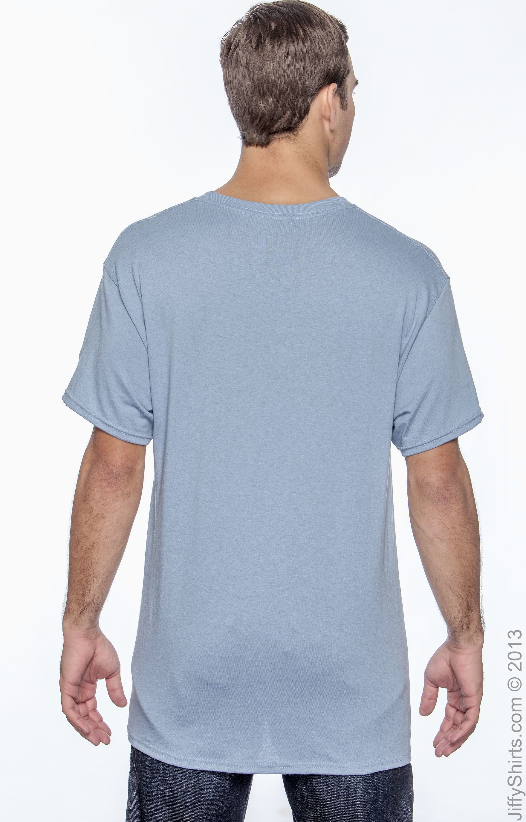 50/50 Ecosmart® Short Sleeve Tee - Stonewashed Blue