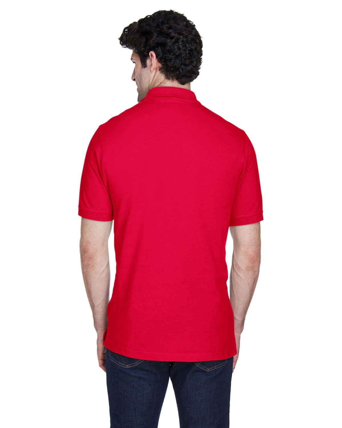 Men's Classic Piqu�� Polo - Red