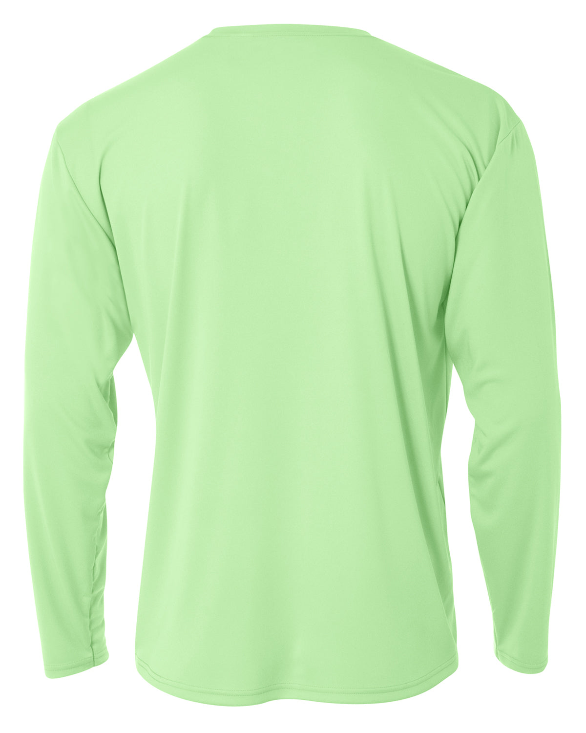 Men's Cooling Performance Long Sleeve T-Shirt - LIGHT LIME