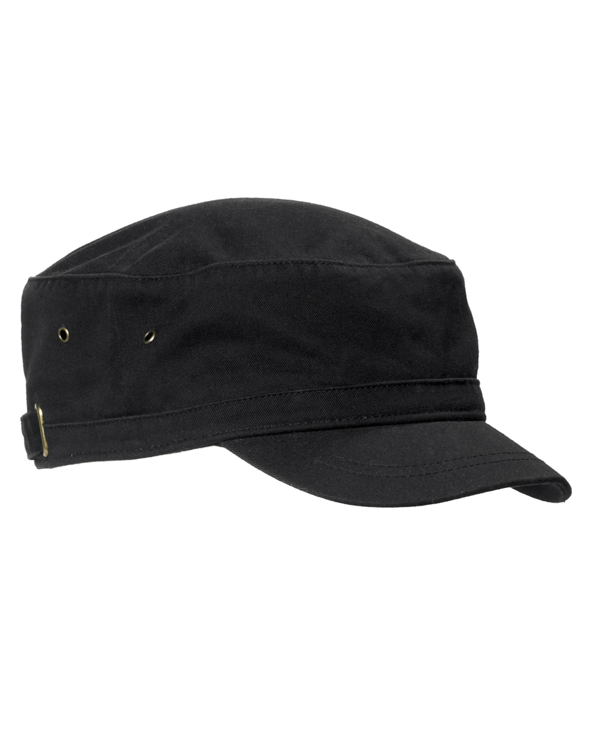 Short Bill Cadet Cap - Black