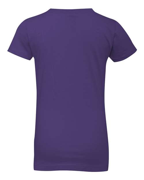 Next Level 3710 Purple Rush — back
