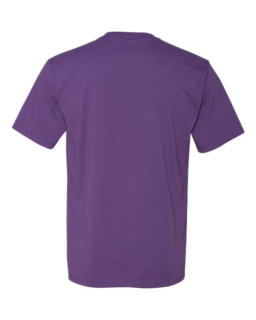 Next Level 6210 Purple Rush — back