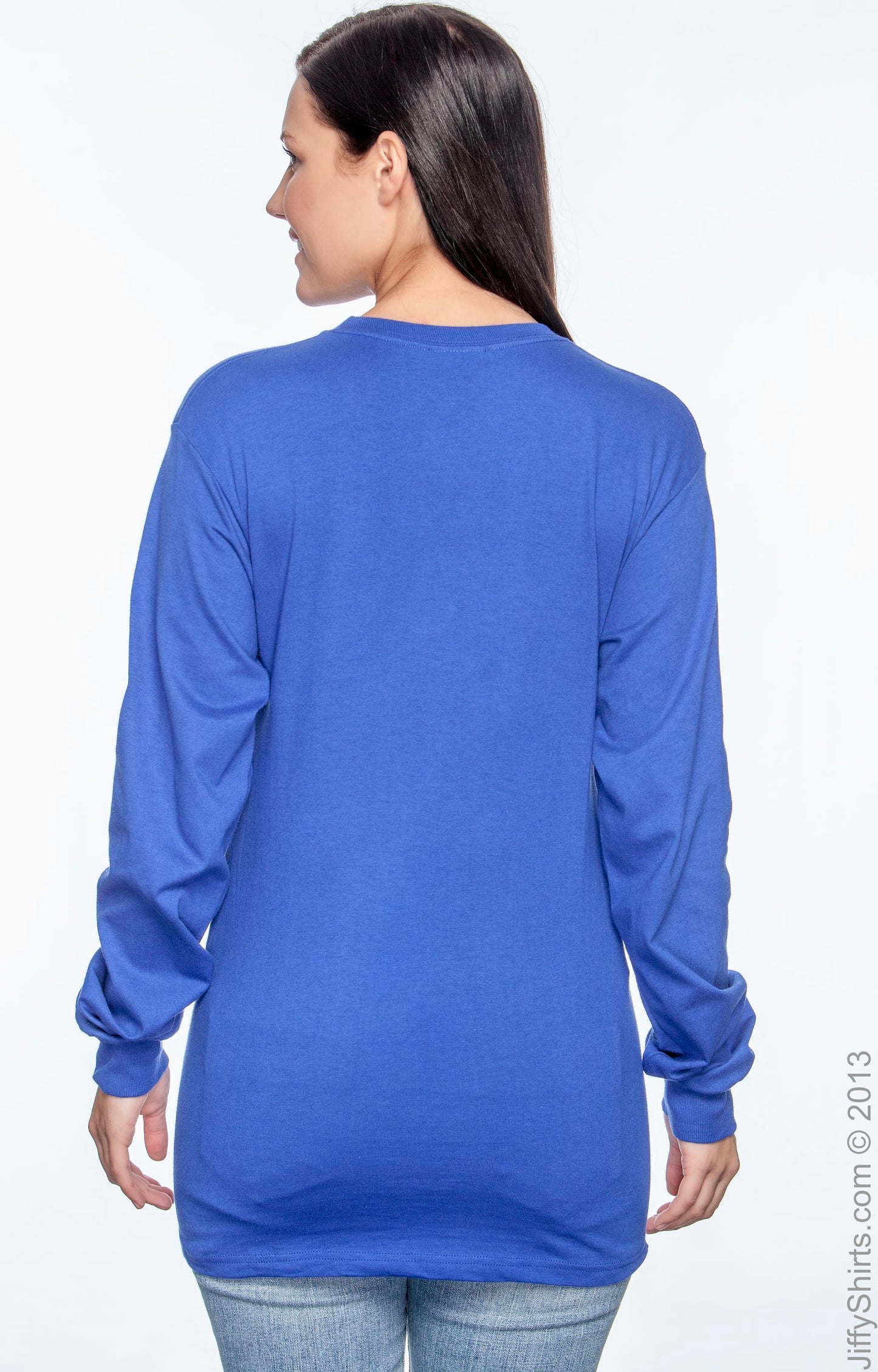 Essential-T Long Sleeve Tee - Deep Royal