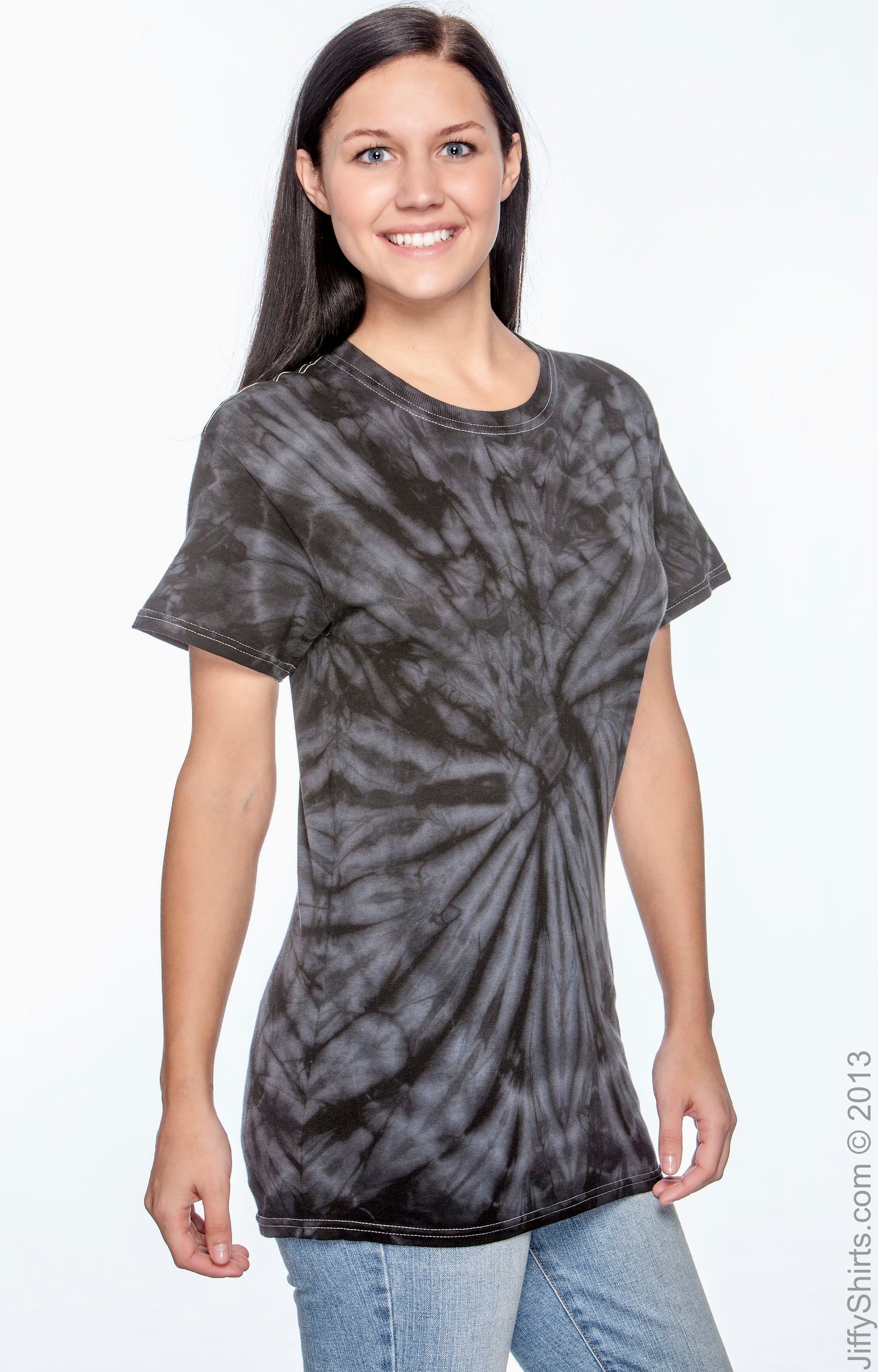 Unisex 100% Cotton Spider T-Shirt - Spider Black