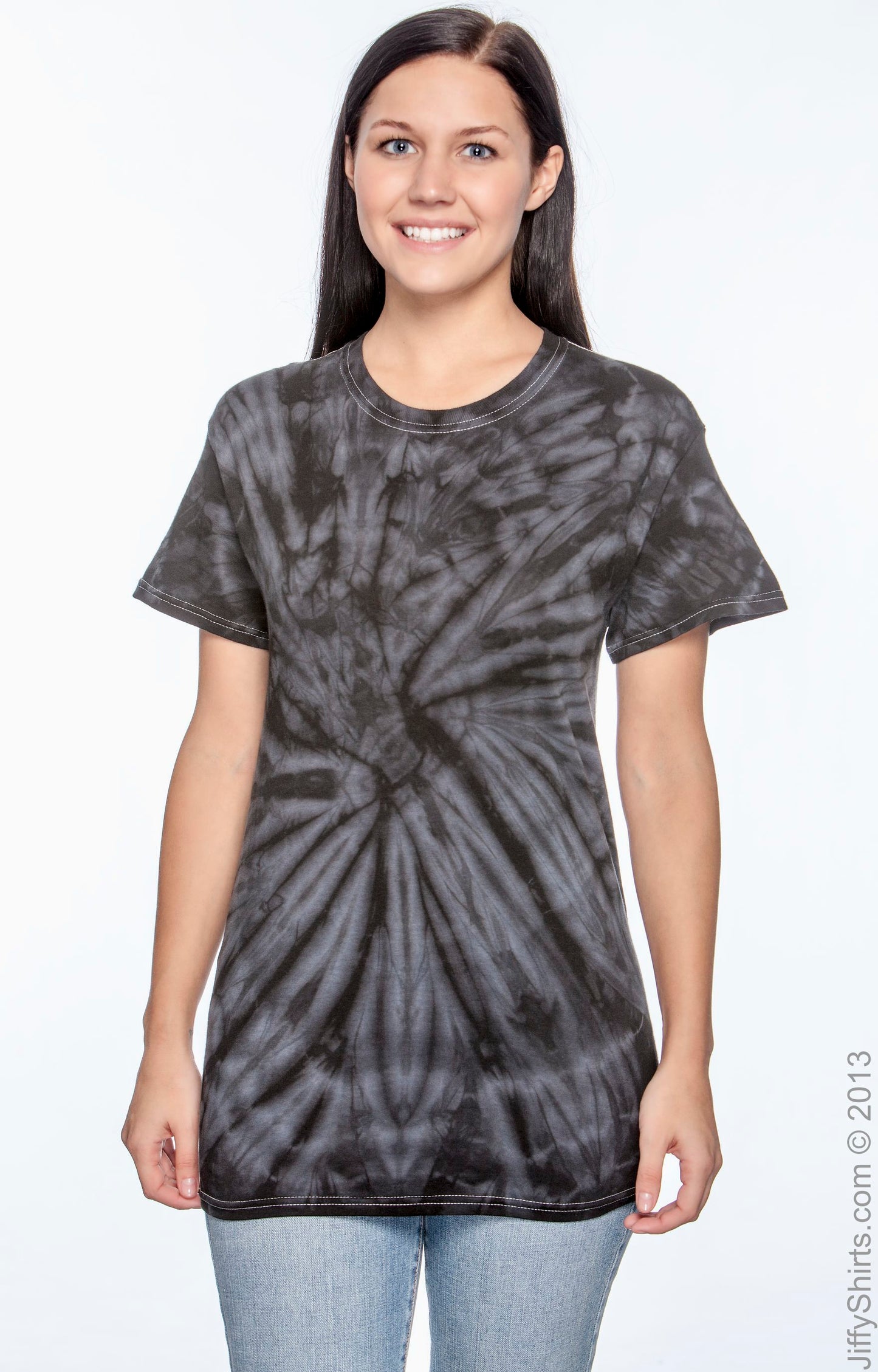 Unisex 100% Cotton Spider T-Shirt - Spider Black