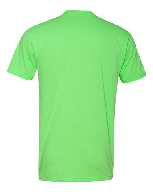 Next Level 6210 Neon Heather Green — back