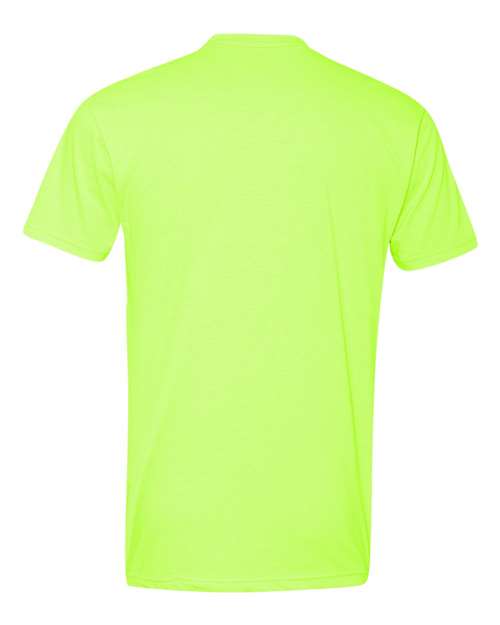 Next Level 6210 Neon Yellow — back