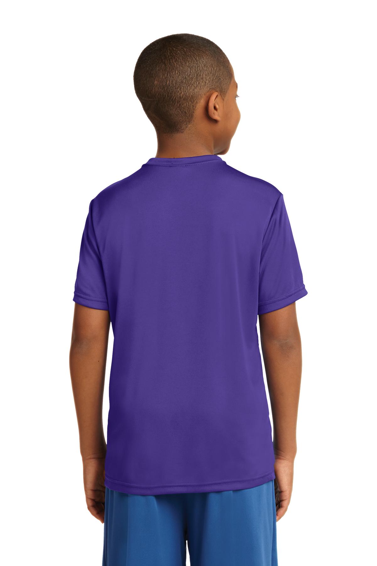 Youth PosiCharge Competitor Tee - Purple