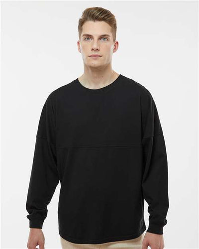 J. America 8229 Black — on model front