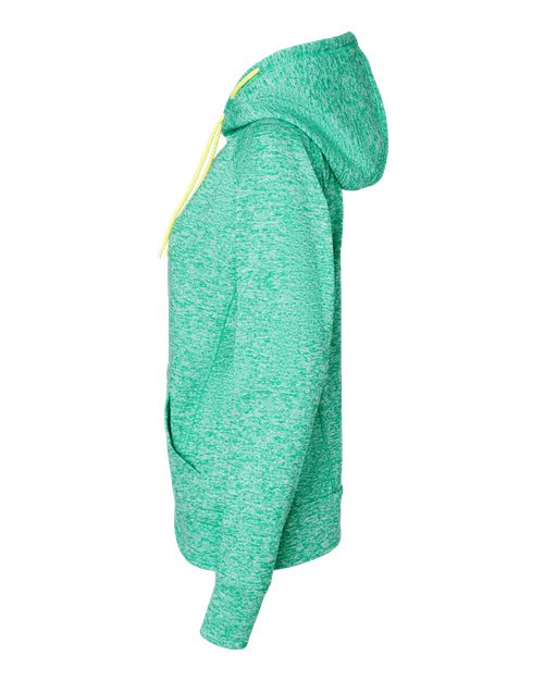 J. America 8616 Emerald/ Neon Yellow — direct side