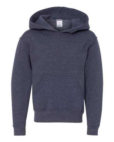 JERZEES 996YR Vintage Heather Navy — front