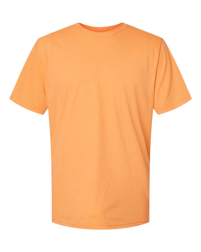 Unisex Softstyle CVC T-Shirt - Tangerine Mist