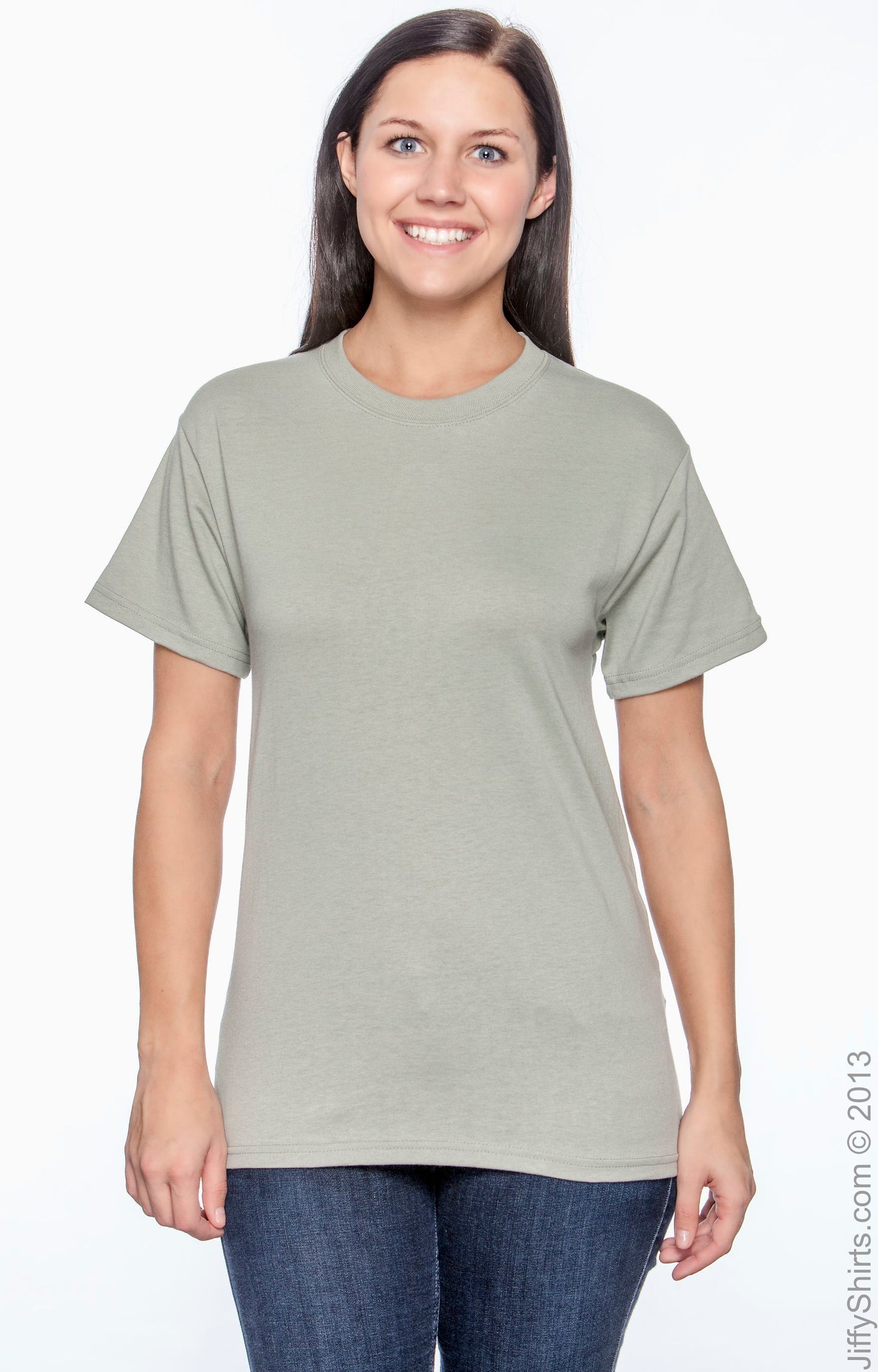 50/50 Ecosmart® Short Sleeve Tee - Stonewashed Green