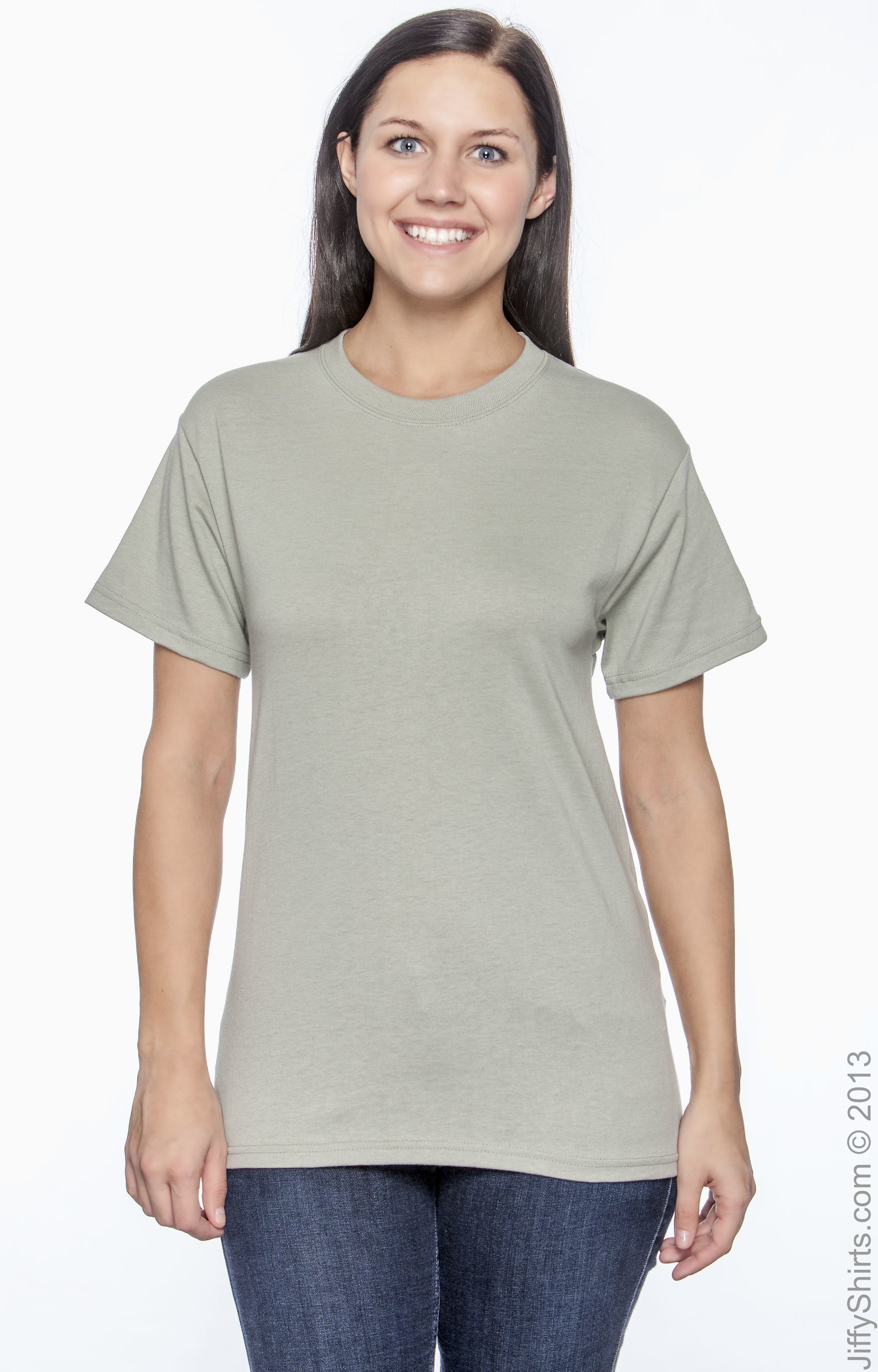 50/50 Ecosmart® Short Sleeve Tee - Stonewashed Green