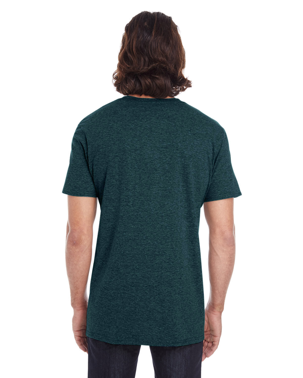 Lightweight Softstyle T-Shirt - Heather Dark Green