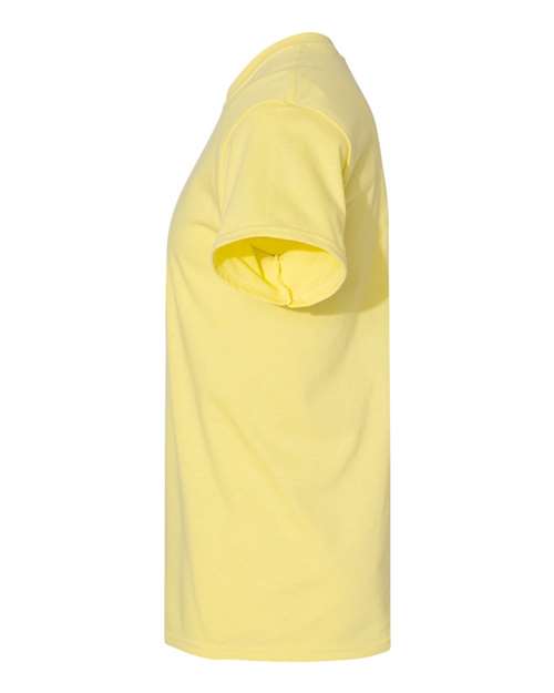 Gildan 5000 Cornsilk — direct side