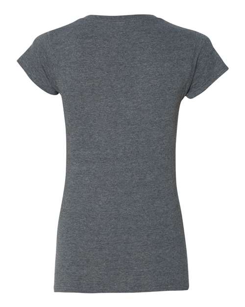 Gildan 64V00L Dark Heather — back