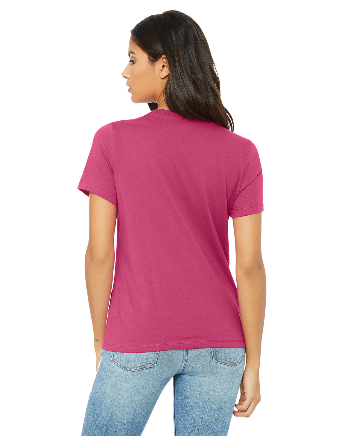 Women's Relaxed Jersey Short-Sleeve T-Shirt - Berry