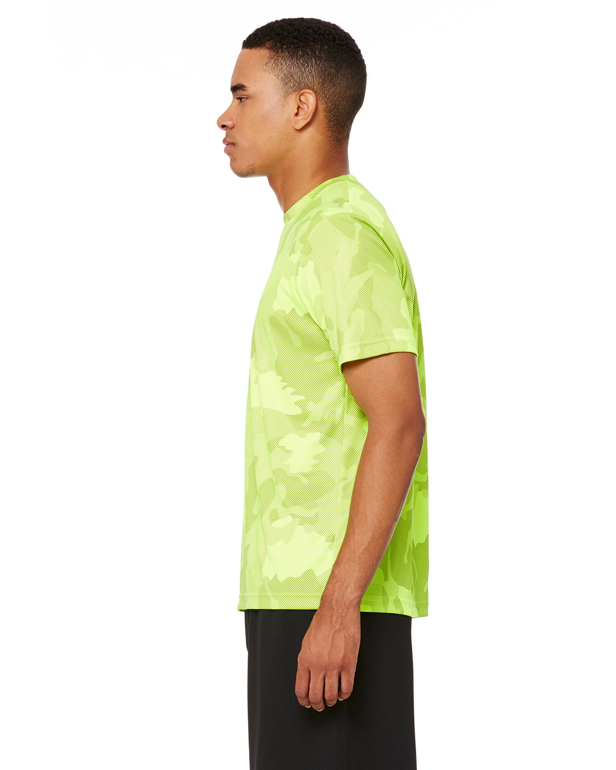 Unisex Performance Short-Sleeve T-Shirt - Sport Safety Yellow Laser Cmo