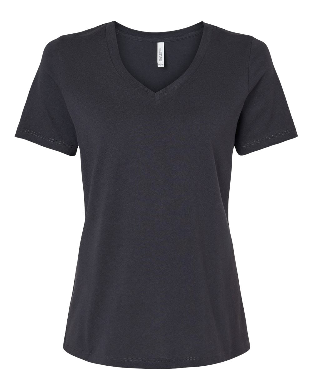 Women's Relaxed Jersey V-Neck T-Shirt - Dark Gray