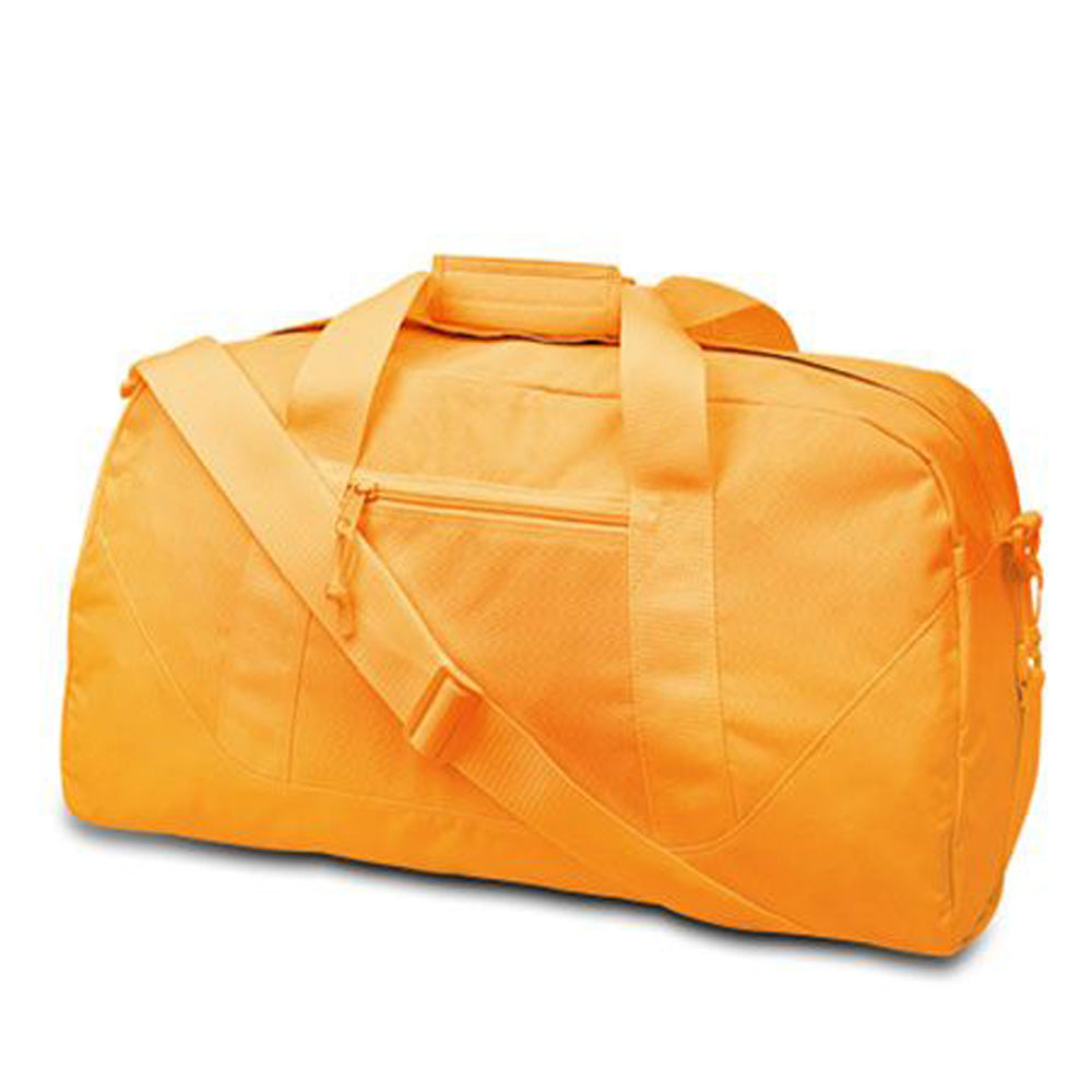 Large Square Duffel - Safety Neon Orange