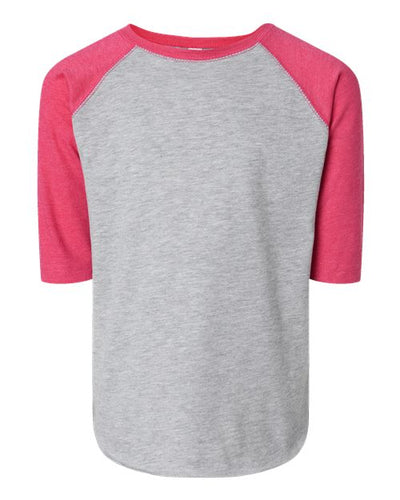 Rabbit Skins 3330 Vintage Heather/ Vintage Hot Pink — front