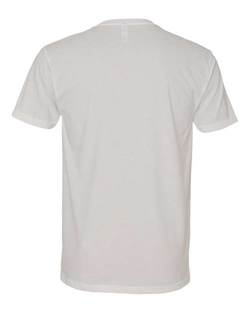 Next Level 6440 White — back