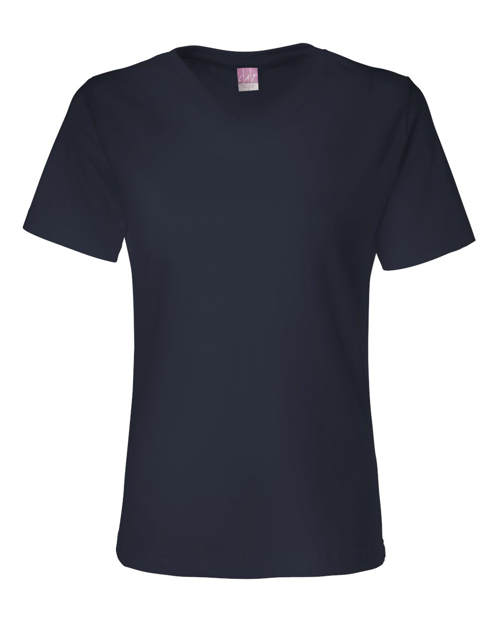 Women's Premium Jersey V-Neck T-Shirt - Navy