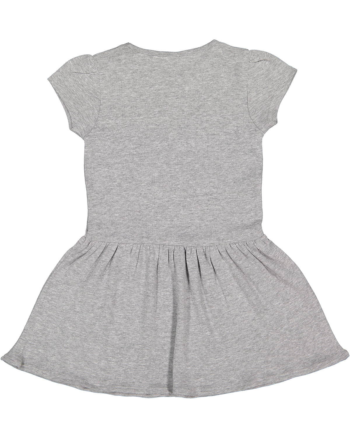 Toddler Baby Rib Dress - Heather