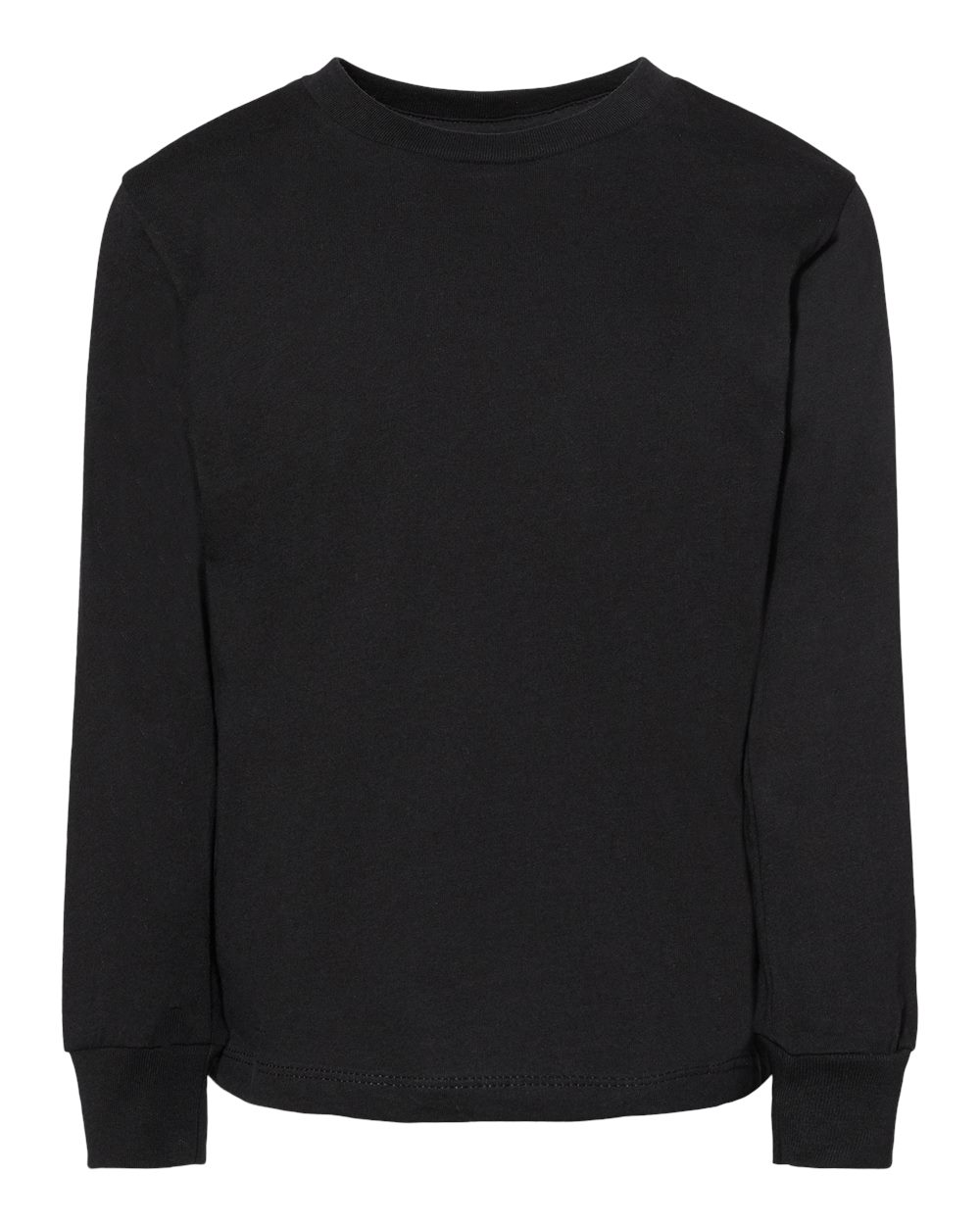Toddler Jersey Long Sleeve T-Shirt - Black