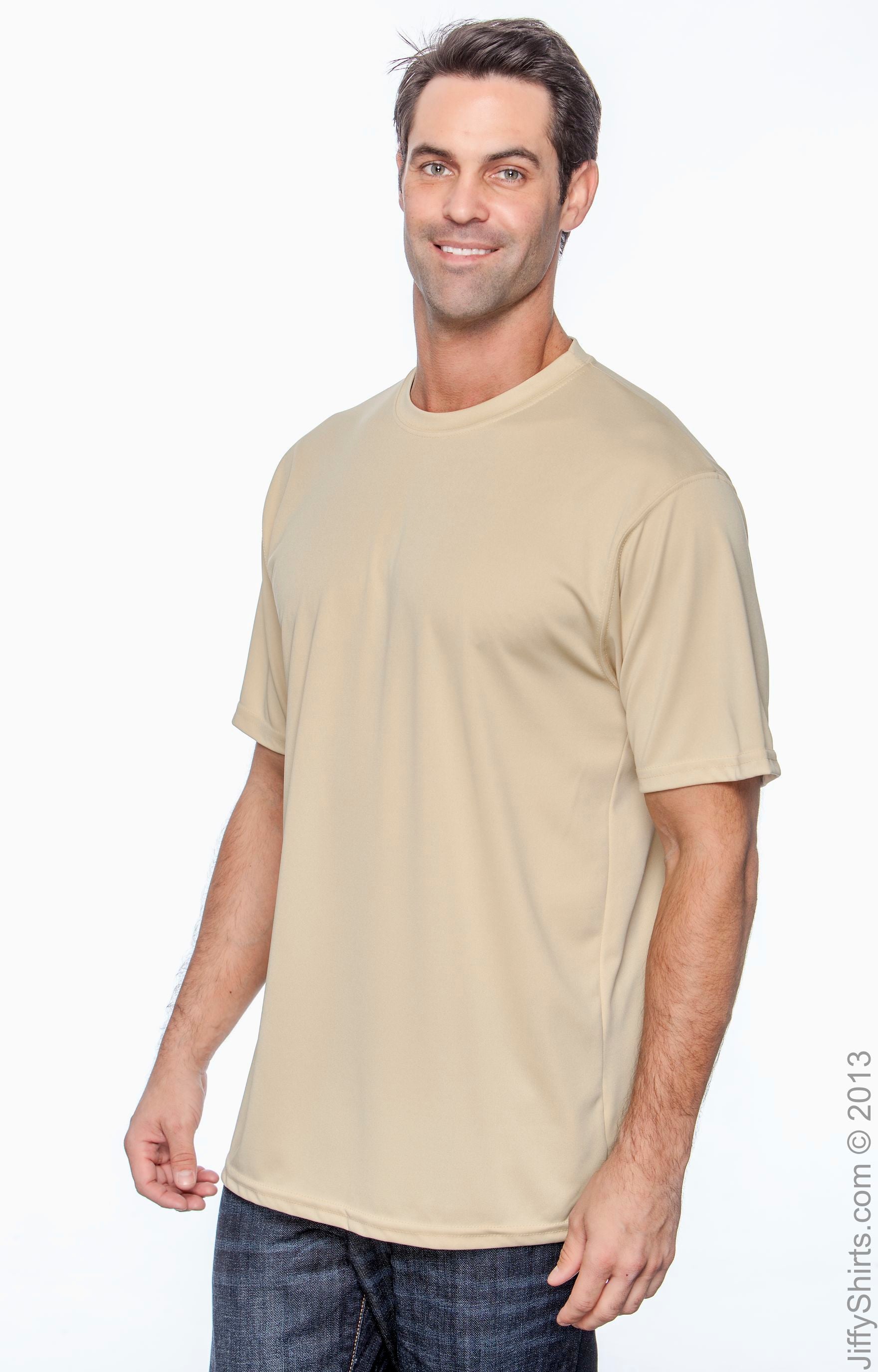 Unisex Wicking T-Shirt - Vegas Gold