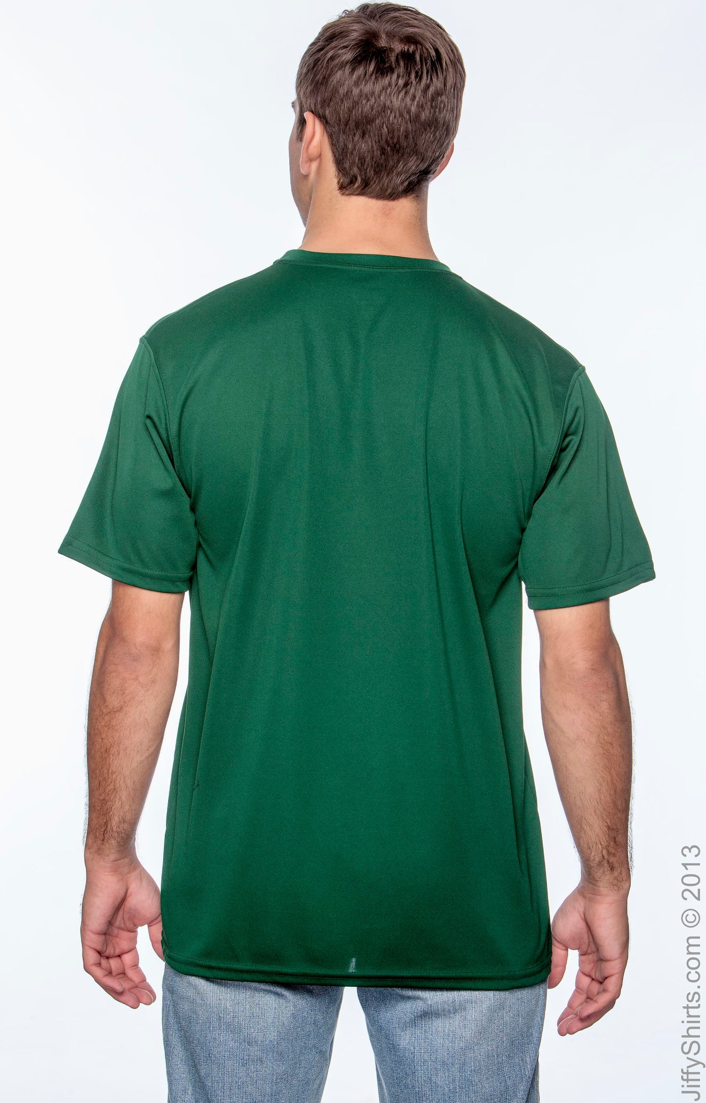 Unisex Wicking T-Shirt - Dark Green