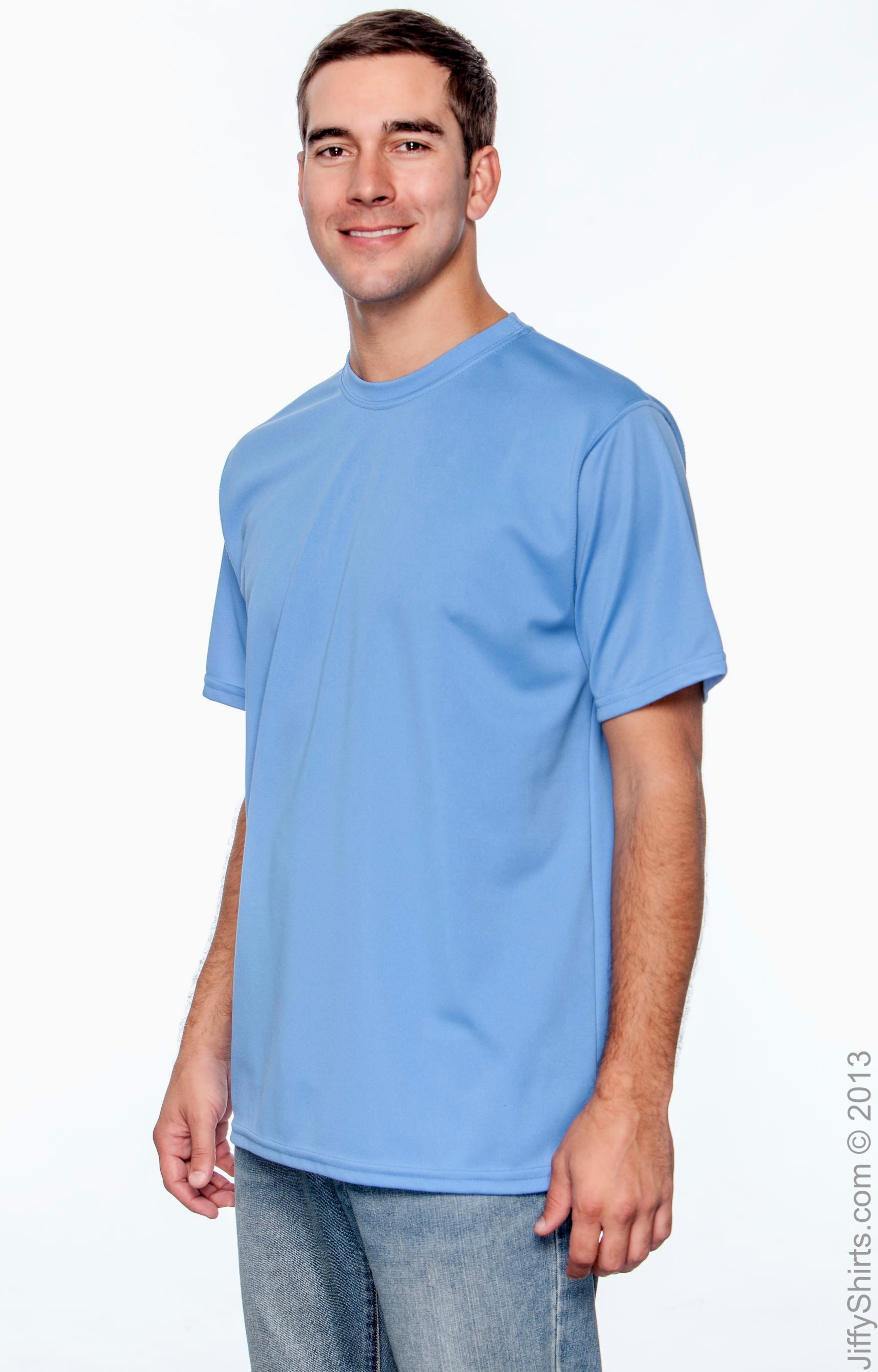 Unisex Wicking T-Shirt - Columbia Blue