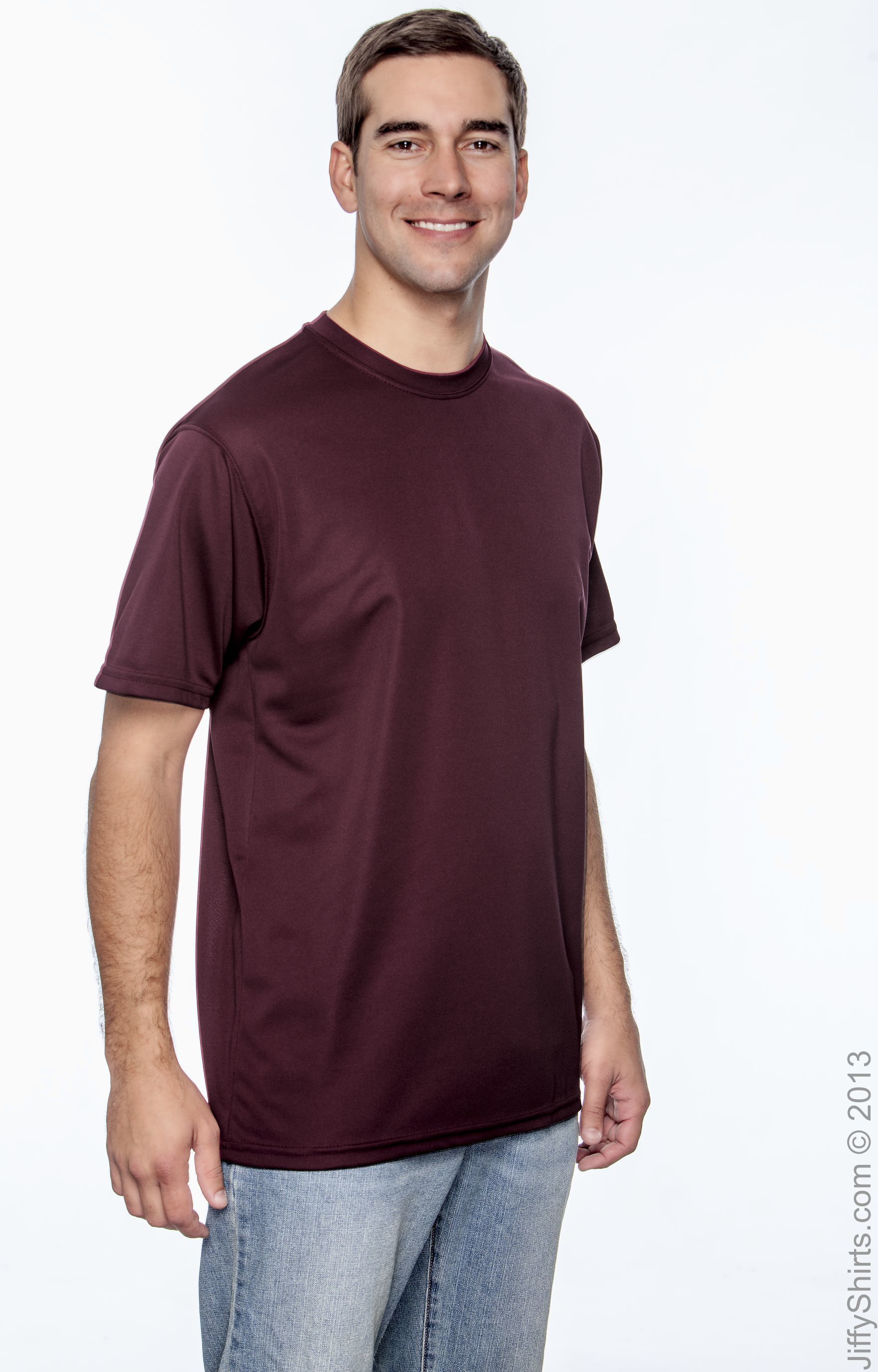 Unisex Wicking T-Shirt - Maroon