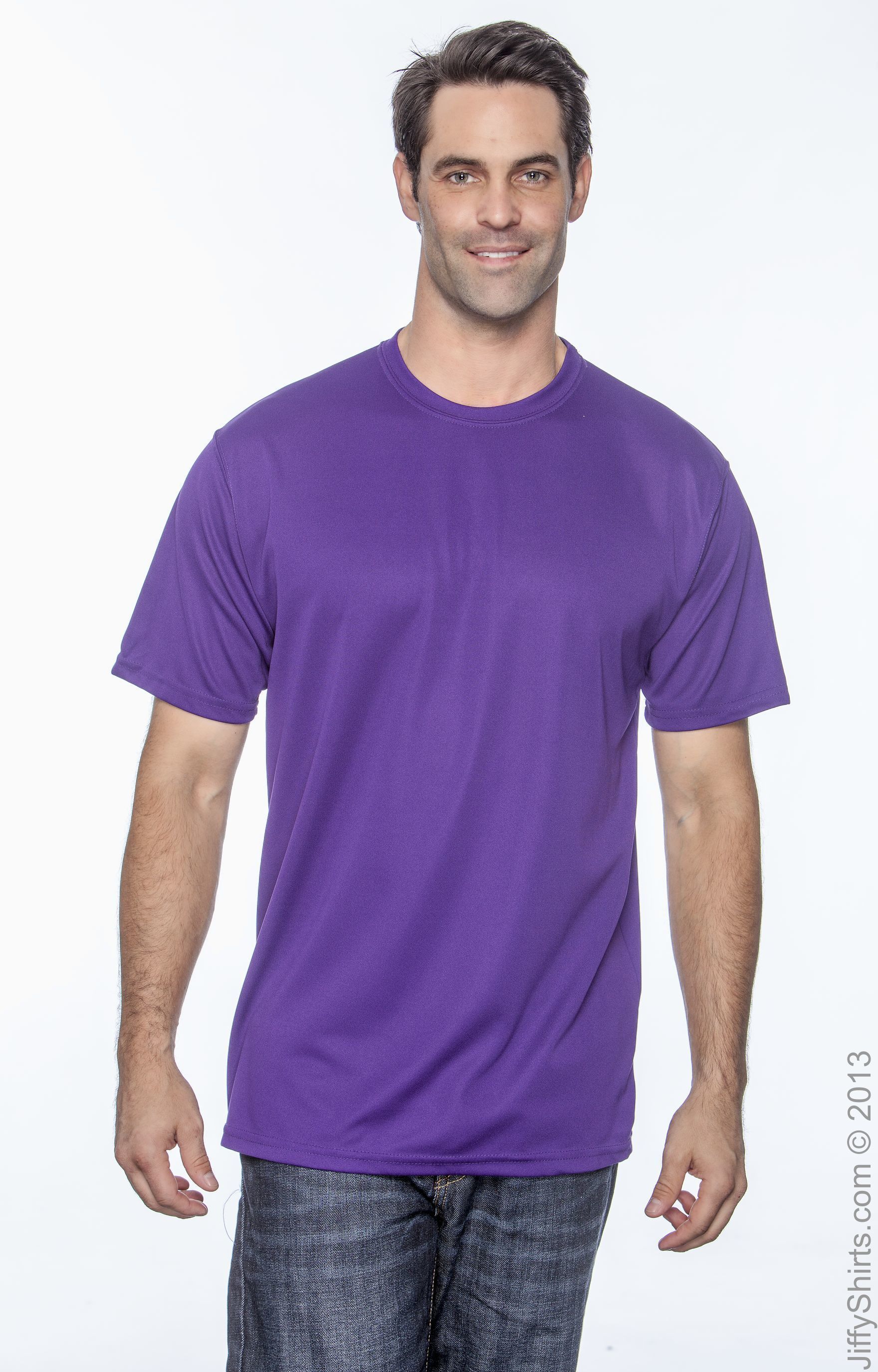 Unisex Wicking T-Shirt - Purple